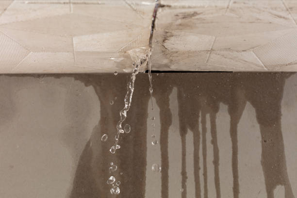 Professional Burst Pipe Cleanup technician working in Fanwood, NJ